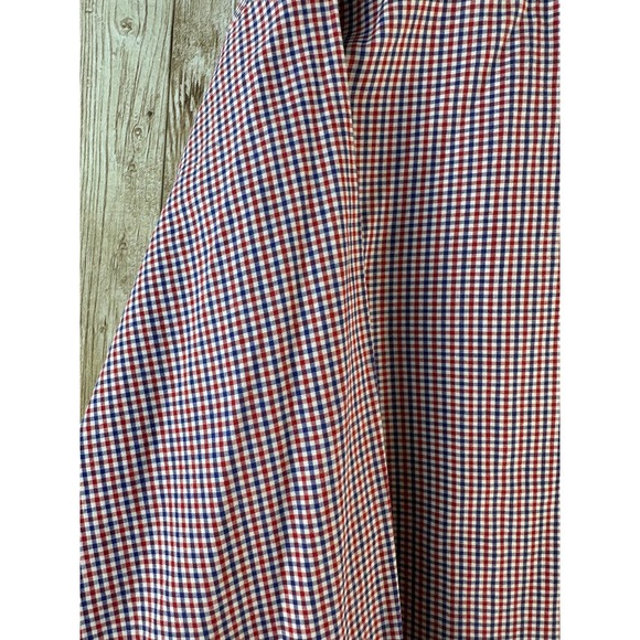 Ralph Lauren Men's Button Up Shirt Sz M 15.5 Red‎ Blue Check Yarmouth Cotton - Picture 3 of 8